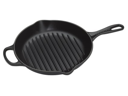 21966 le creuset grilovacia panvica okruhla cierna 26 cm