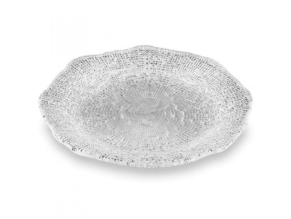 IVV - Diamante - plytký tanier 28 cm - číry