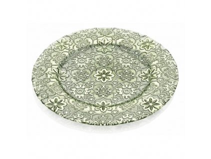 23238 ivv arabesque servirovaci tanier 32 cm zeleny