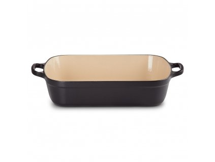 23445 le creuset liatinovy pekac 37 x 29 cm cierny