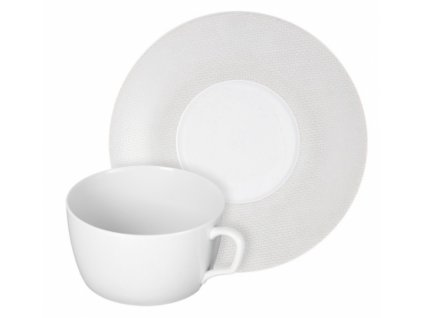 23640 meissen cosmopolitan white mesh cappuccino set 2 ks