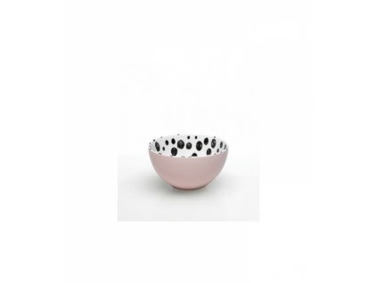 23895 zafferano mala miska 13 cm crayon ruzova