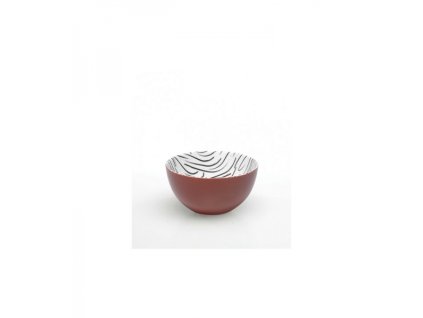 23901 zafferano mala miska 13 cm crayon cervena