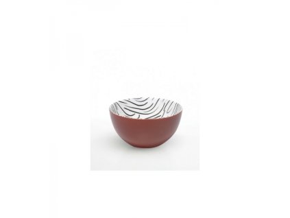 23919 zafferano mala miska 16 cm crayon cervena