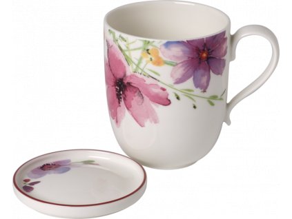 24504 villeroy amp boch mariefleur tea set hrncek miska na odkladanie cajovych sackov