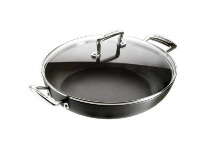 Le Creuset: hliníková panvica so sklenenou pokrievkou, 28 cm