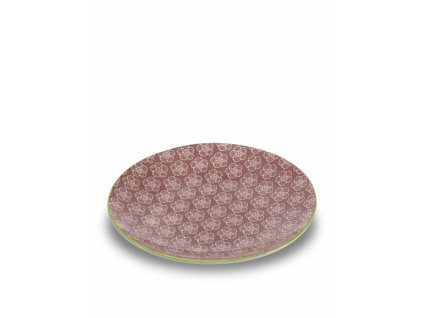 25488 zafferano plytky tanier 26 5 cm ruzovy tue