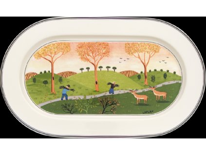 26103 villeroy amp boch servirovaci tanier ovalny 34 cm desing naif