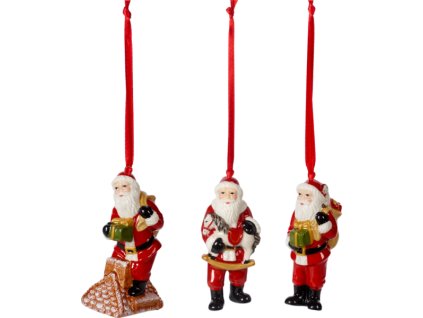 26526 nostalgic ornaments santovia set 3ks villeroy amp boch