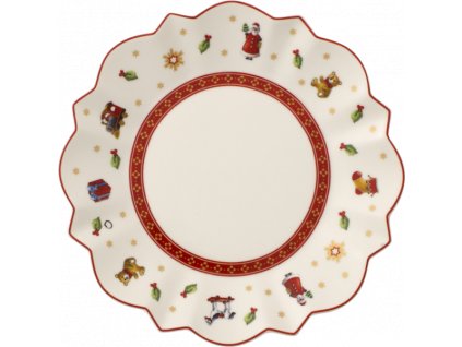 26550 toy 039 s delight pecivovy tanier biely 17 cm villeroy amp boch