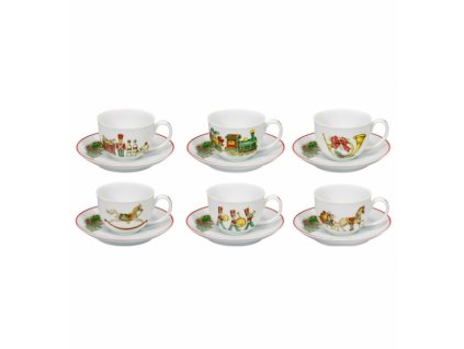 26718 vista alegre set 6x espresso salka 0 1l podsalka christmas magic