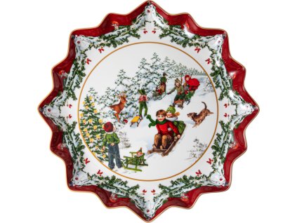 26826 toy 039 s fantasy hlboky podnos na kolaciky vianocny stromcek 39 cm villeroy amp boch