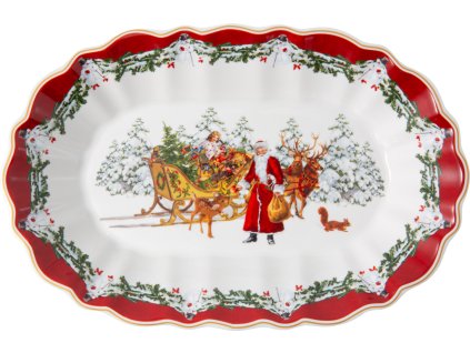 Toy's Fantasy - oválna misa, veľká, Santov záprah - Villeroy & Boch
