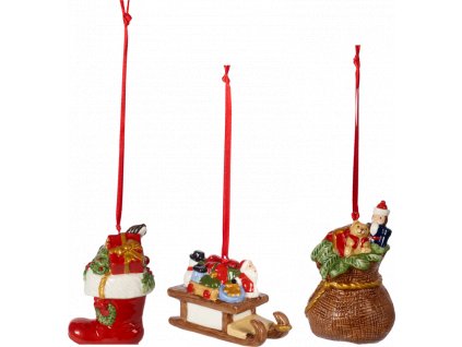 Nostalgic Ornaments - hračky, set 3ks - Villeroy & Boch