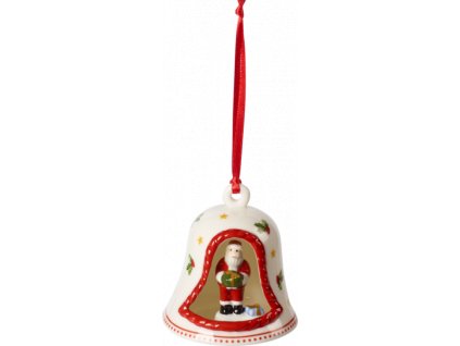 My Christmas Tree - zvonček so Santom, 8 cm - Villeroy & Boch