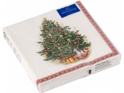 27111 villeroy amp boch servitky vianocny stromcek 33x33 cm winter specials