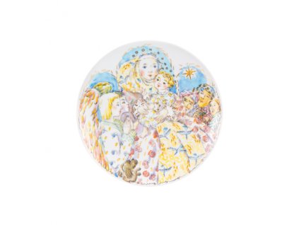 27180 vista alegre vianocny tanier 23 cm natal 2018