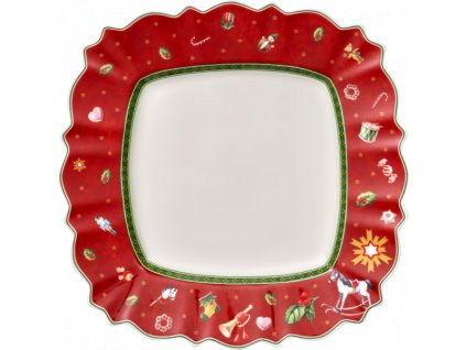 Toy's Delight - štvorcový plytký tanier 28,5x28,5 cm - Villeroy & Boch