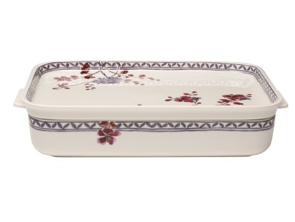 Villeroy & Boch - komplet zapekacia misa s poklopom 34x24 cm - Artesano Provencal Lavender