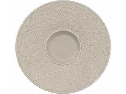 Caffe Club - Floral Touch Smoke podšálka na kávu 17 cm