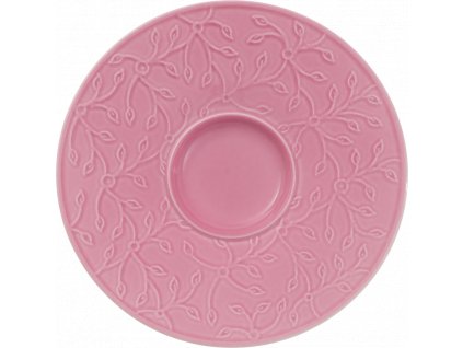 Caffe Club - Floral Touch Rose podšálka k šálke na kávu 14 cm