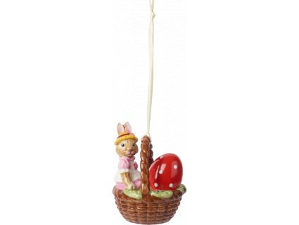 Villeroy & Boch - zajačica Anna v košíku - Bunny Tales