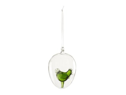 Villeroy & Boch - Kohútik v skle zelený - 8,25cm