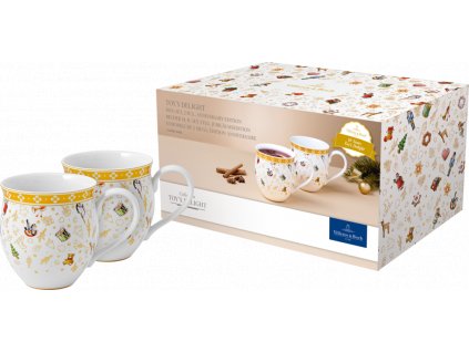 Toy´s Delight - Set 2 vianočných hrnčekov, zlatých - Villeroy & Boch