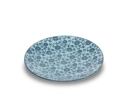 Zafferano - plytký tanier 26,5 cm modrý - TUE
