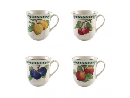 French Garden Modern Fruits - set štyroch hrnčekov - Villeroy & Boch