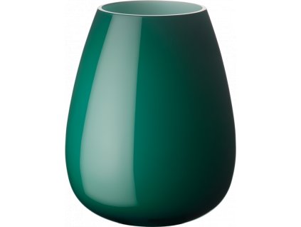 Villeroy & Boch - váza Drop 18,6 cm - smaragdovo zelená
