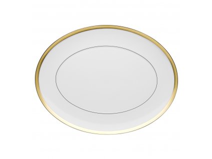 Vista Alegre - veľký oválny tanier 41,6 cm - Domo Gold
