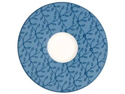 Caffe Club - Floral - podšálka na bielu káva 17 cm - C.C.Flo.cornflower