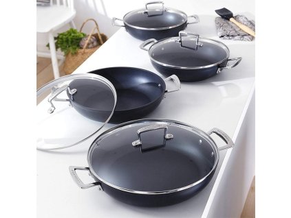 18015 le creuset sklenena pokrievka na hrnce panvice 30 cm
