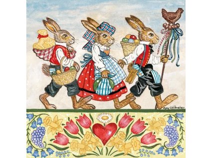 Servítky veľké 33x33 cm - Veľkonočné sviatky