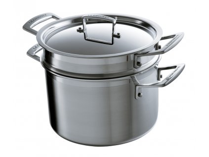 Le Creuset - Hrniec na cestoviny s pokrievkou 20cm, 5 l, 3-PLY