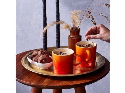 Le Creuset - hrnček 200 ml, oranžový