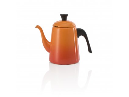 Le Creuset - kanvica, čajník 0,7 l - oranžový
