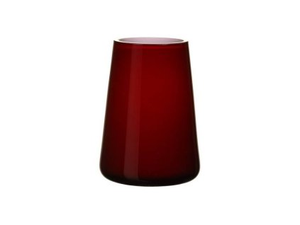 Villeroy & Boch -NUMA MINI SKLENENÁ VÁZA -deep cherry, 12 CM