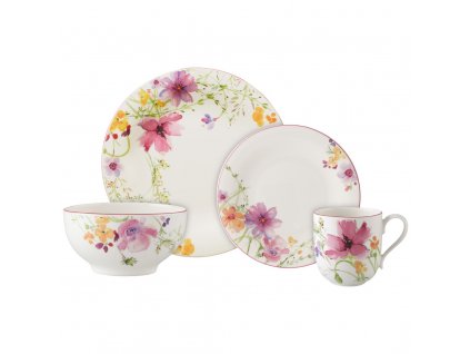 villeroy boch mariefleur basic einsteigerset 8 tlg bunt 1041008854