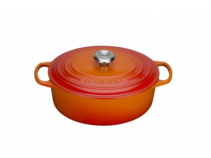 32470 2 le creuset liatinovy hrniec ovalny s pokrievkou 29 cm 4 7 l