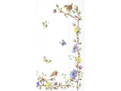 bufetove servitky easter flowers