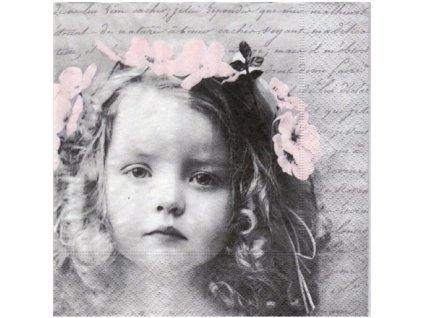 sg 80054 serviettes papier sweet girl sagen vintage passioncreationcollection