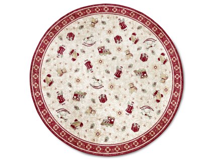 villeroyboch vianocny koberec cerveny