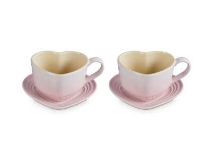 kavova salka s podsalkou heart lecreuset1