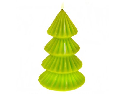 Vianočná sviečka s LED plameňom, 26 cm