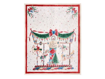 vianocna deka carousel