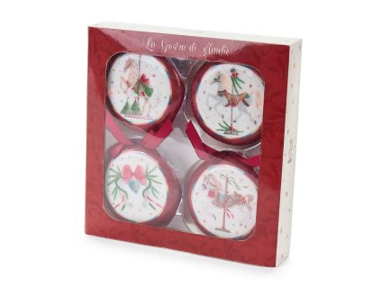 vianocne gule medailon