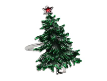 Krúžok na obrúsky 4cm - Stromček