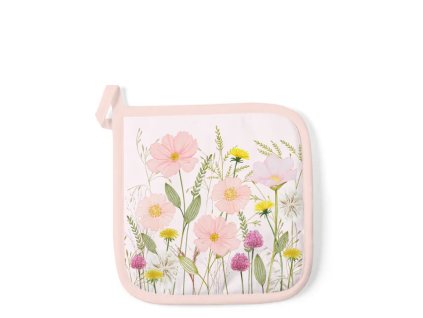 podlozka pod hrniec pastel flowers